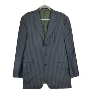 Ermenegildo Zegna Trofeo Gray Suit Jacket 54R EU 44 US XL Wool Sport Coat Italy